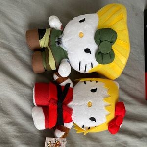 Hello Kitty Street Fighter plush
